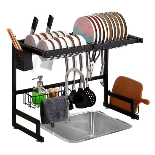 Escurridor Organizador de Platos de Cocina - 65 cm