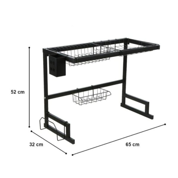 Escurridor Organizador de Platos de Cocina - 65 cm - Imagen 2