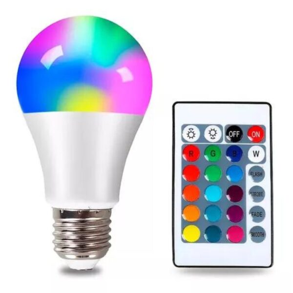 Focos LED Multicolores con Control Remoto - Imagen 2